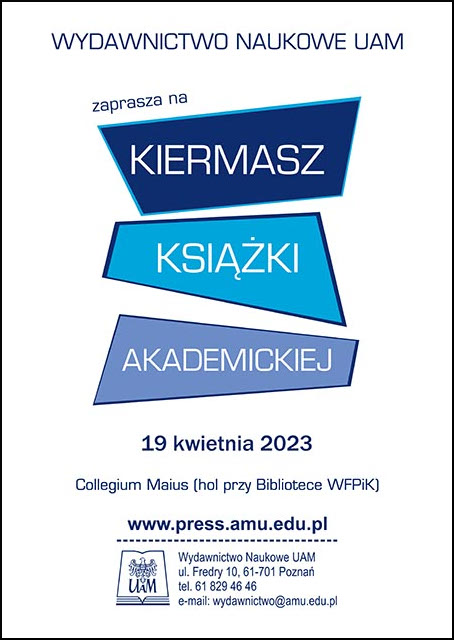 Zapraszamy na wiosenny Kiermasz Książki Akademickiej