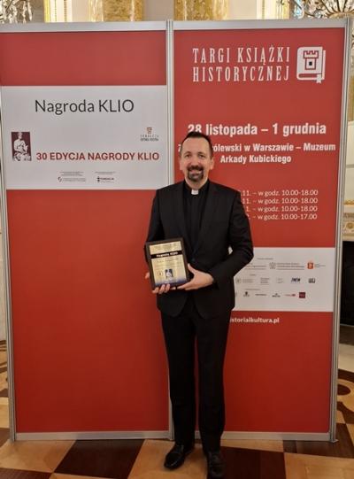 Paweł Zając OMI wśród laureatów KLIO 2024