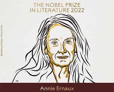 Annie Ernaux, francuska pisarka - otrzymała literackiego Nobla 2022.